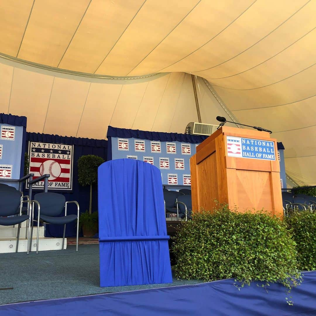 シカゴ・カブスさんのインスタグラム写真 - (シカゴ・カブスInstagram)「Lee Smith’s time to enshrine! #HOF2019 #HOFwknd」7月22日 8時45分 - cubs