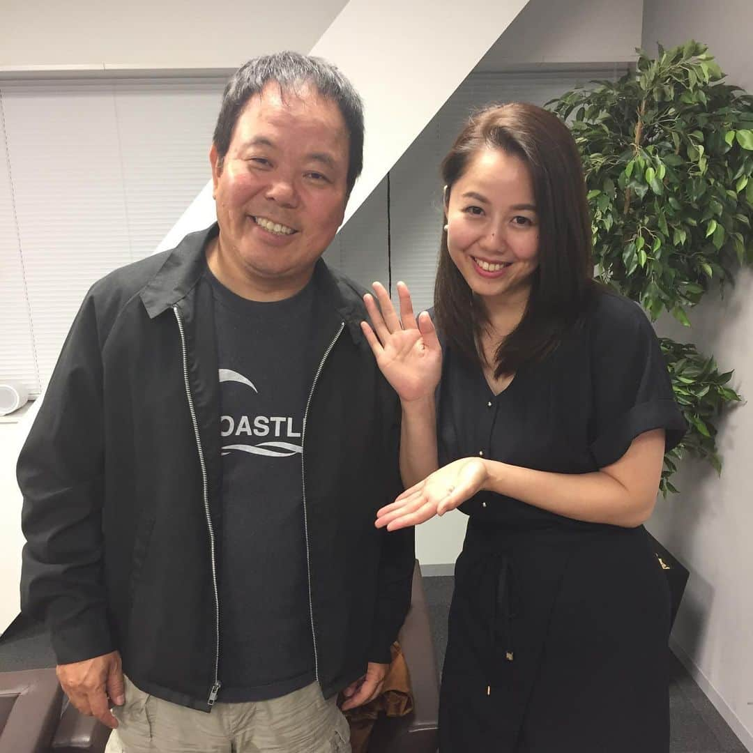 ほんこんさんのインスタグラム写真 - (ほんこんInstagram)「ABCラジオ選挙特番終了 桂アナウンサーと #ABCラジオ #桂アナウンサー #特番  #深夜  #選挙特番 #日本のミカタ #海蔵kaizou  #冨くら #ほんこん  #ズバリ」7月22日 9時06分 - hongkong2015_4_9