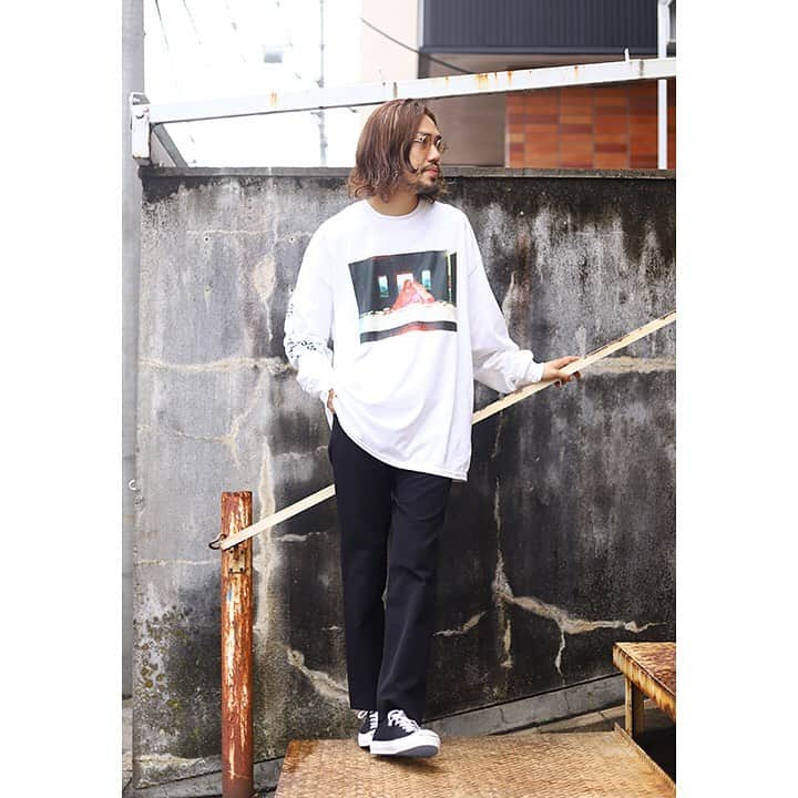 ARK STATESさんのインスタグラム写真 - (ARK STATESInstagram)「new arrival  BRAND：F-LAGSTUF-F  新作入荷致しました。当店ではL、XL、XXLサイズの展開となります。 モデルスタッフは178cmでXXLを着用しています。  詳しくは商品ページにお進みください。  #F-LAGSTUF-F #フラグスタッフ #flagstuff #arknets#arkstates #arkvintage  #fashion #ファッション #springsummer #springsummer19 #yaeca #conversejapan」7月22日 9時50分 - arkstates