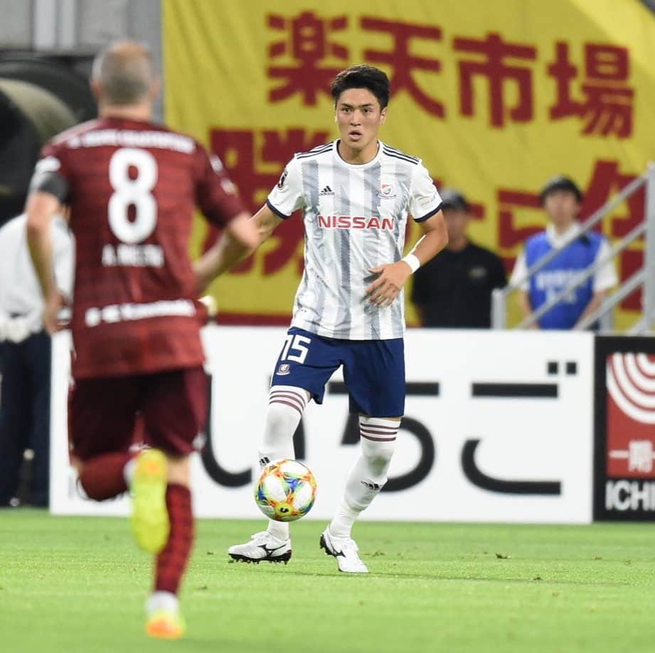 のインスタグラム：「#fmarinos デビュー戦。勝利に大きく貢献👍 . #伊藤槙人 #Jリーグ #jleague」
