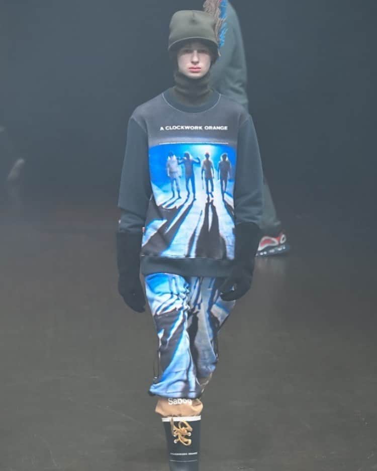 のインスタグラム：「UNDERCOVER 2019AW  キューブリックとのコラボレーションの最終章。 「時計仕掛けのオレンジ」  ファンにはたまらない過去最強のクリエイション。  スタートは7月27日(土)12時からとなります。  ドルーグが大喜びなコレクション。」
