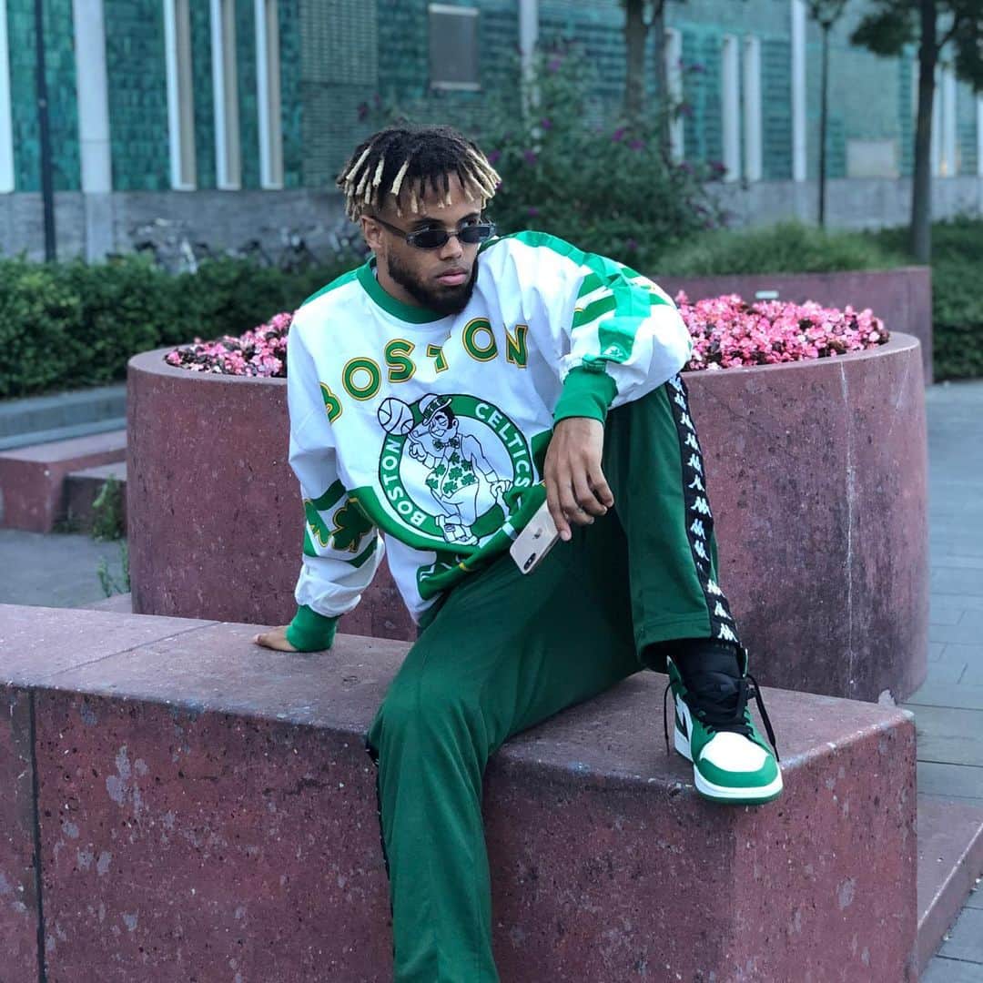 テオ・ボンゴンダのインスタグラム：「C☘️J」