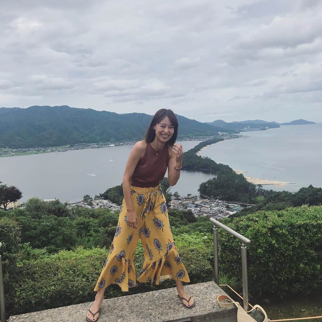 小泉里子さんのインスタグラム写真 - (小泉里子Instagram)「天橋立へ。 こちらもなんとかお天気もって ました〜笑 #日本三景 #天橋立 #ビューランド」7月22日 20時52分 - satokokoizum1