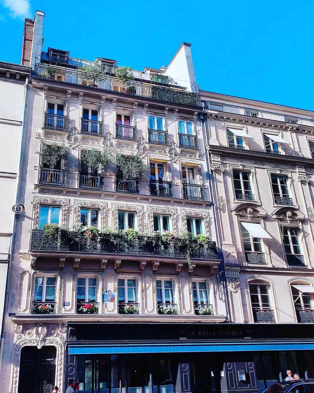 NAOMIさんのインスタグラム写真 - (NAOMIInstagram)「Parisの お気に入りのcafe 「Belle époque」  rue des petits-champs  #アペリティフに #内装が何とも良い感じ #5年前から行っています #裏paris  @topparisresto  @paris」7月22日 12時31分 - naominakano703