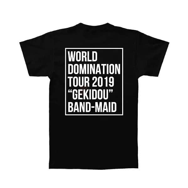 BAND-MAIDさんのインスタグラム写真 - (BAND-MAIDInstagram)「・TOUR-T ・GILDAN 6OZ ・DAILY USE ・BAND-MAID CREW NECK #bandmaid #worlddomination #wdbm #gekidou #tokyo #0730」7月22日 14時35分 - bandmaid.jp