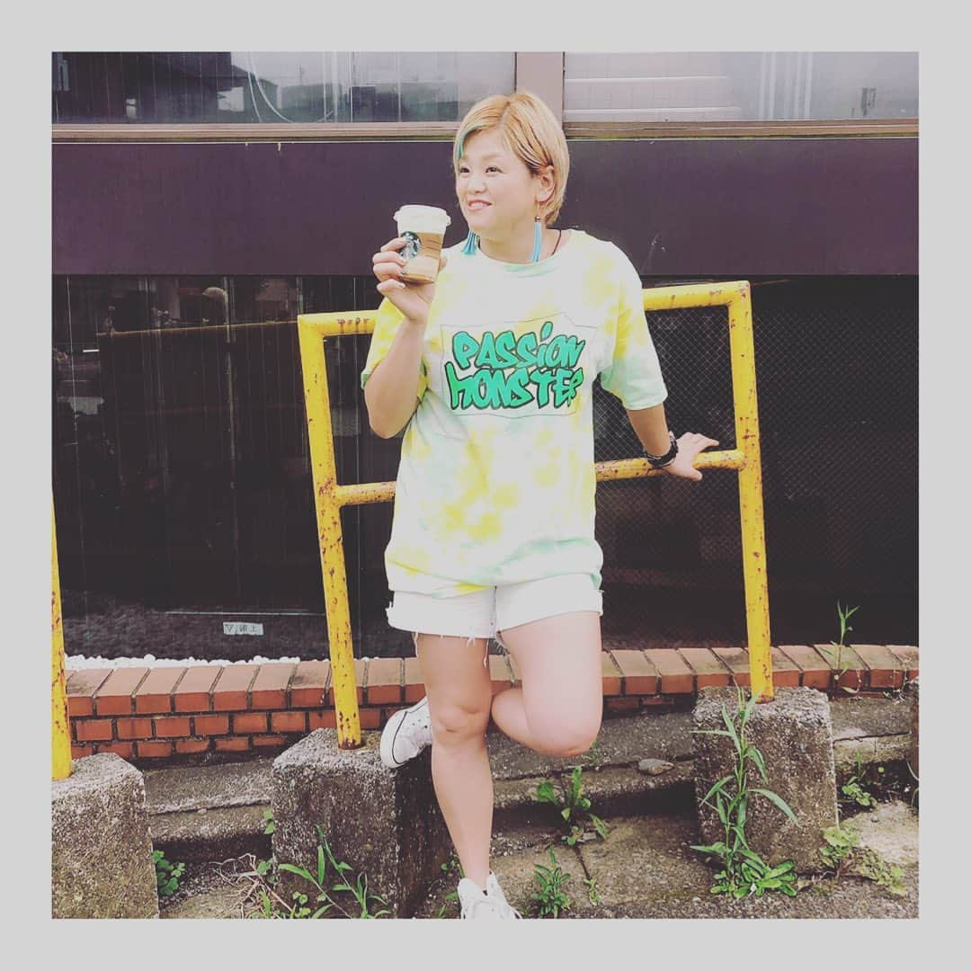 高橋奈苗さんのインスタグラム写真 - (高橋奈苗Instagram)「PASSION MONSTAR! 今日は新木場マーベラスで試合🔥 ・ #SEAdLINNNG #STARBACKS #PASSION #Tシャツ」7月22日 14時32分 - nanae_passion_