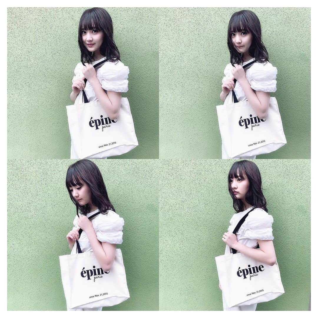 浜田翔子さんのインスタグラム写真 - (浜田翔子Instagram)「めいちゃん @pometaaan からpresent💘🥺 #epine おそろい嬉しい🎒」7月22日 14時57分 - shoko_hamada