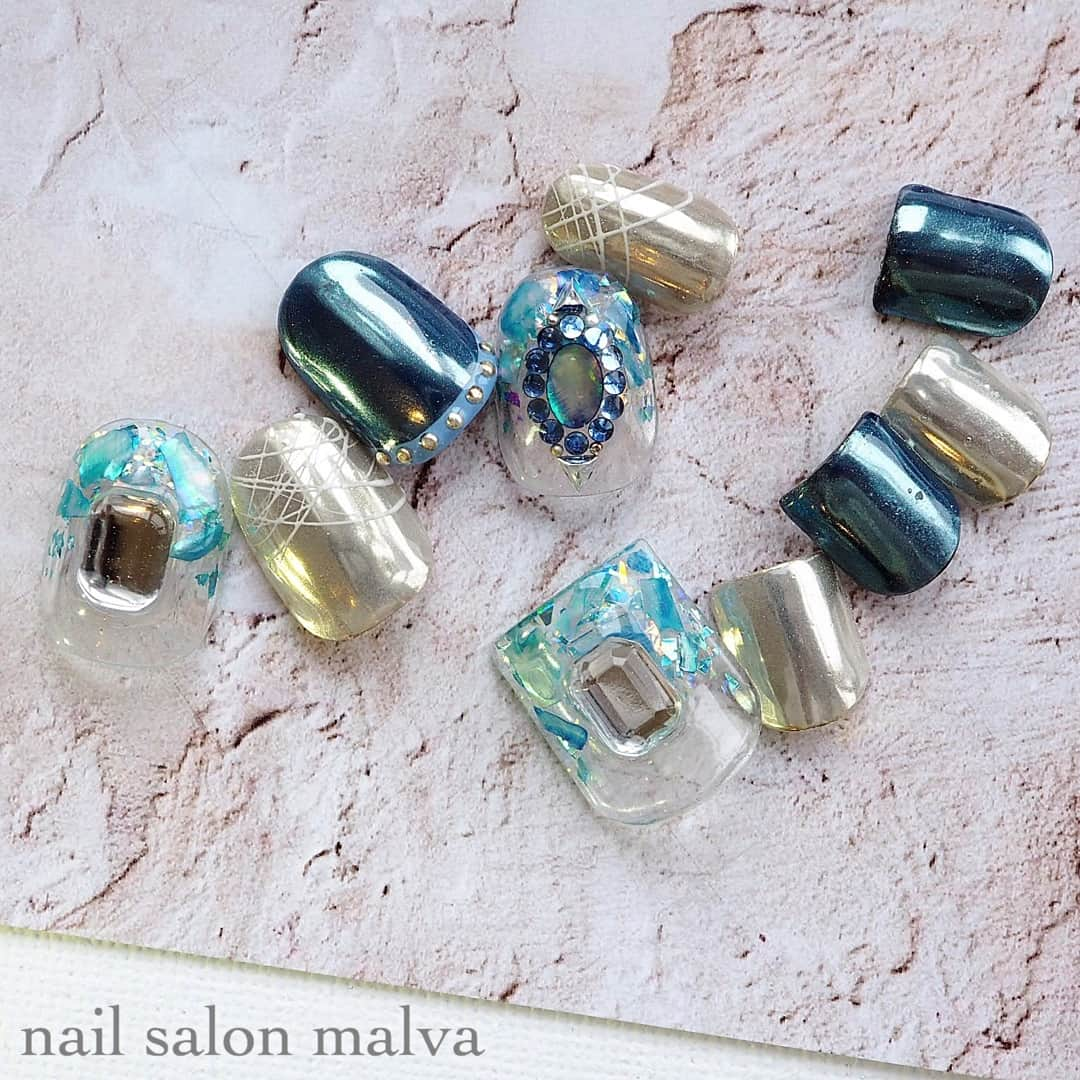 nailsalon malva（ネイルサロンマルヴァ）のインスタグラム