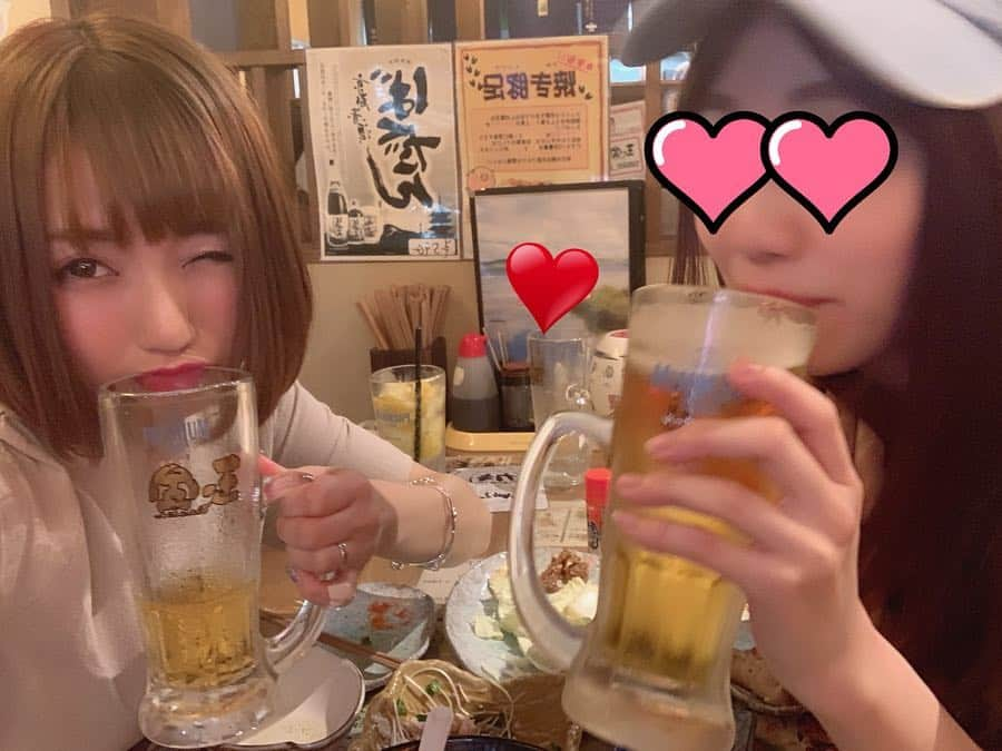 小林智絵さんのインスタグラム写真 - (小林智絵Instagram)「. . . . 🍻♥︎ . . . #pimms #idol #kawaii #cute #dinner #japan #tokyo #晩酌 #日本 #東京 #仲良し」7月22日 17時45分 - kobayashichie_1012