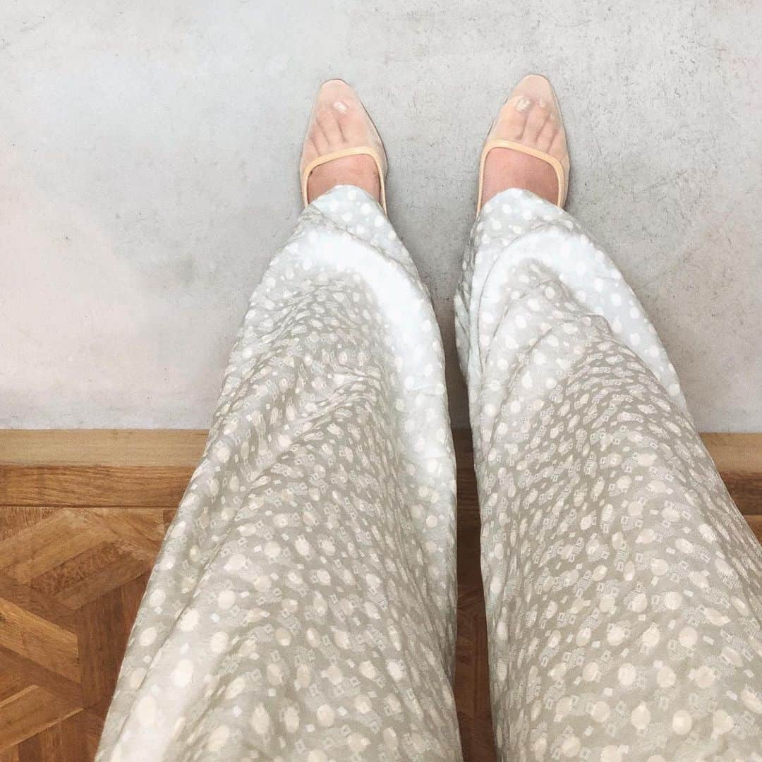 畑田萌のインスタグラム：「てろてろとすけすけ収集🎐」