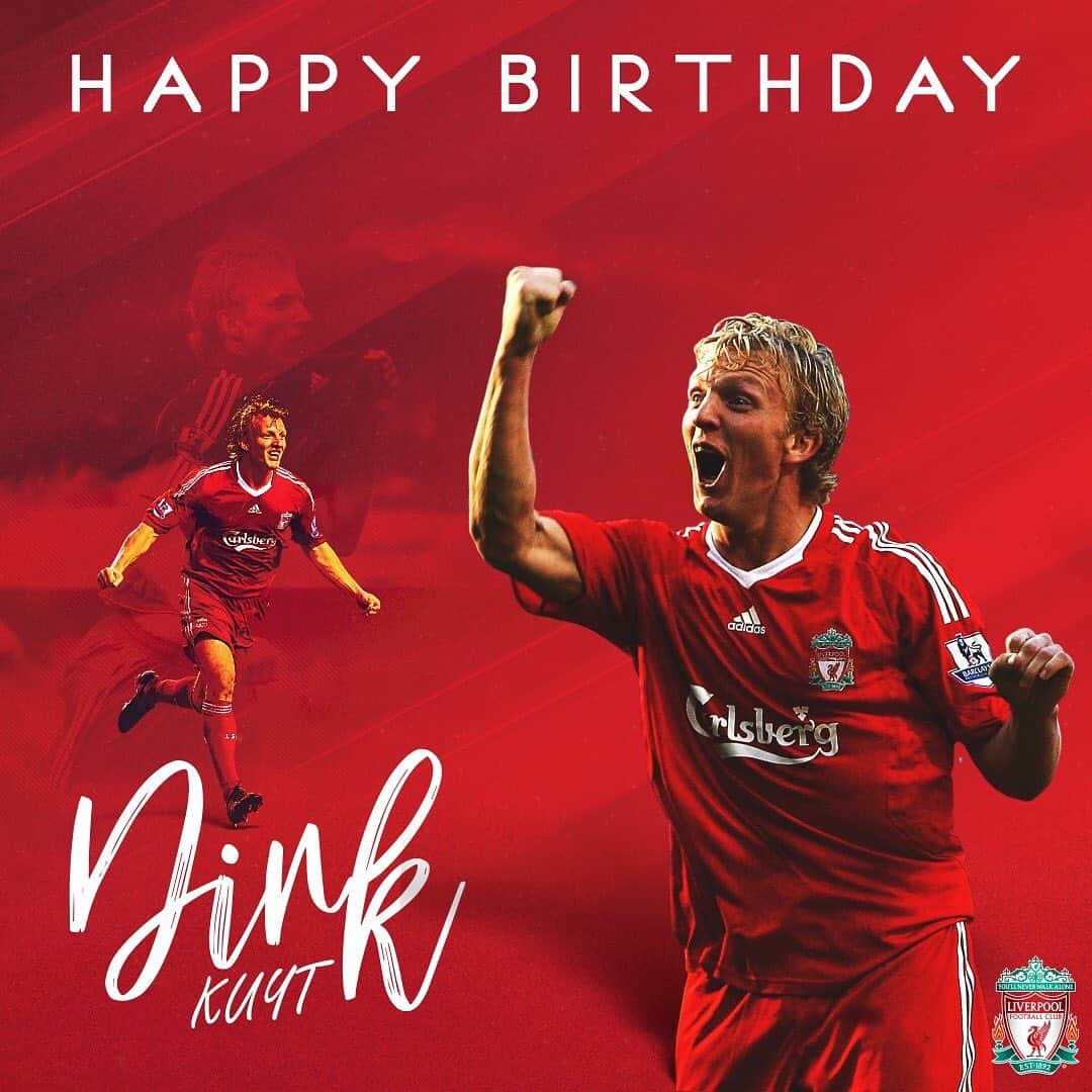 リヴァプールFCさんのインスタグラム写真 - (リヴァプールFCInstagram)「Have a great day, @kuyt 🎉🎁」7月22日 17時57分 - liverpoolfc