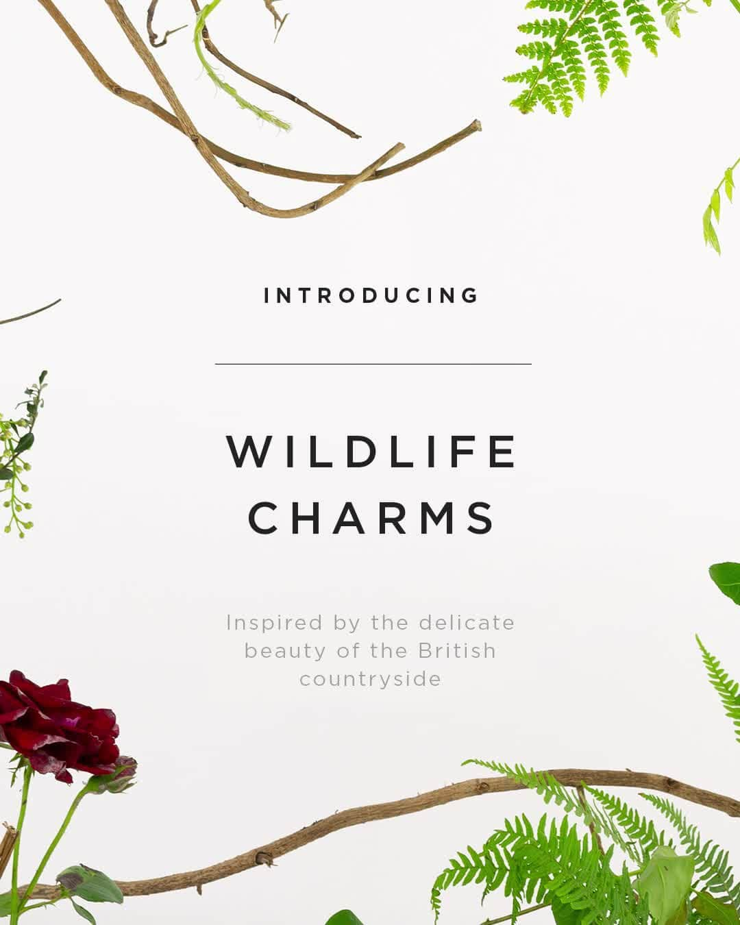 リンクスオブロンドンのインスタグラム：「Wildlife Charms: inspired by the beauty of the British countryside and brought to life using meticulous handcraftsmanship.  Discover the collection via link in bio.  #LinksofLondon #LinksWildlife」