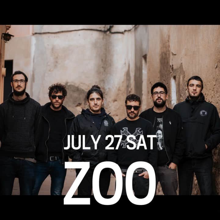 のインスタグラム：「🎦Message for #fujirock ! ZOO JULY 26 FRI CRYSTAL PALACE TENT JULY 27 SAT WHITE STAGE  バレンシアのレベルミュージックシーンを開拓してきたパイオニア、ZOO（ソオー）よりフジロックへメッセージ！  #fujirockfestival #フジロック」
