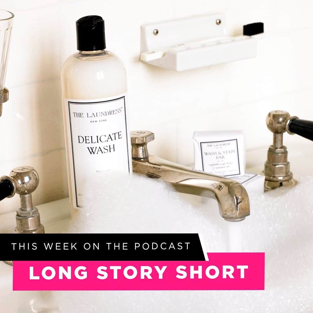 ボビー・ブラウンのインスタグラム：「On the newest episode of #longstoryshort, I had the chance talk to Lindsey Boyd, co-founder of @thelaundress, a company that makes eco-friendly laundry, fabric, and home care products. We sat down to talk about how Lindsey got the idea for @thelaundress and what she had to put on the line to start this company — leaving her stable job in fashion, raiding her 401k, and even putting up some of her prized possessions as collateral to secure a business loan. And of course, she shares her best laundry tips. Click the link in bio to check out the full episode.」