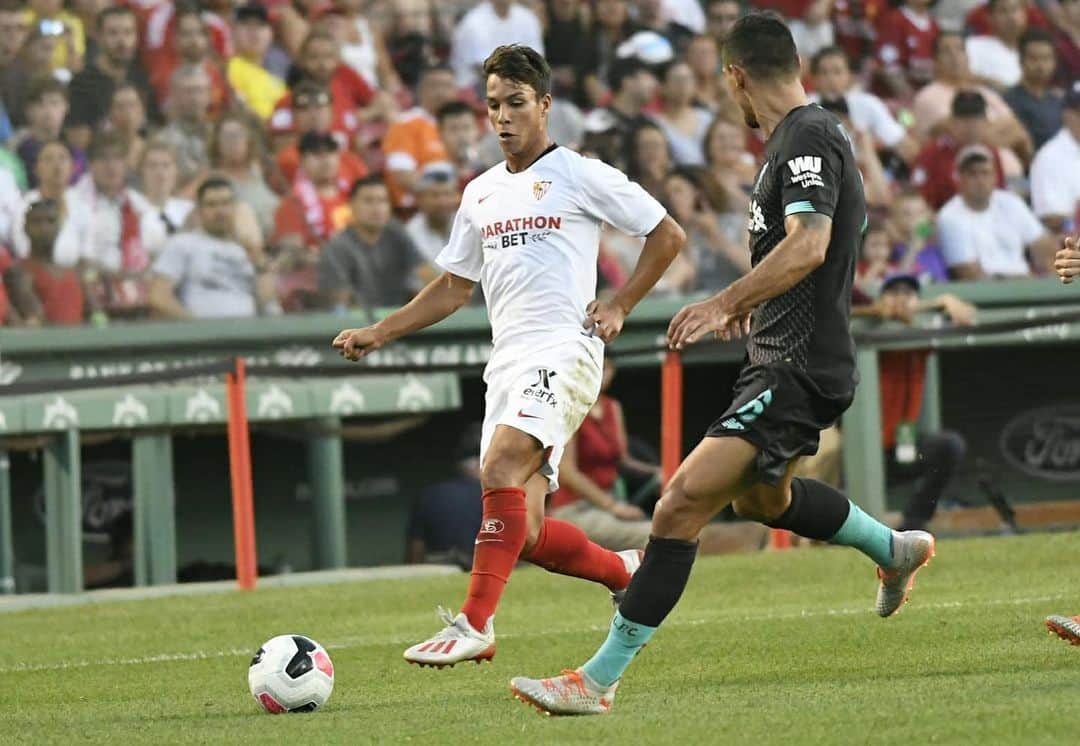 オリベル・トーレスのインスタグラム：「Finalizamos la gira por 🇺🇸 con buenas sensaciones. La preparación continúa. Seguimos @sevillafc」