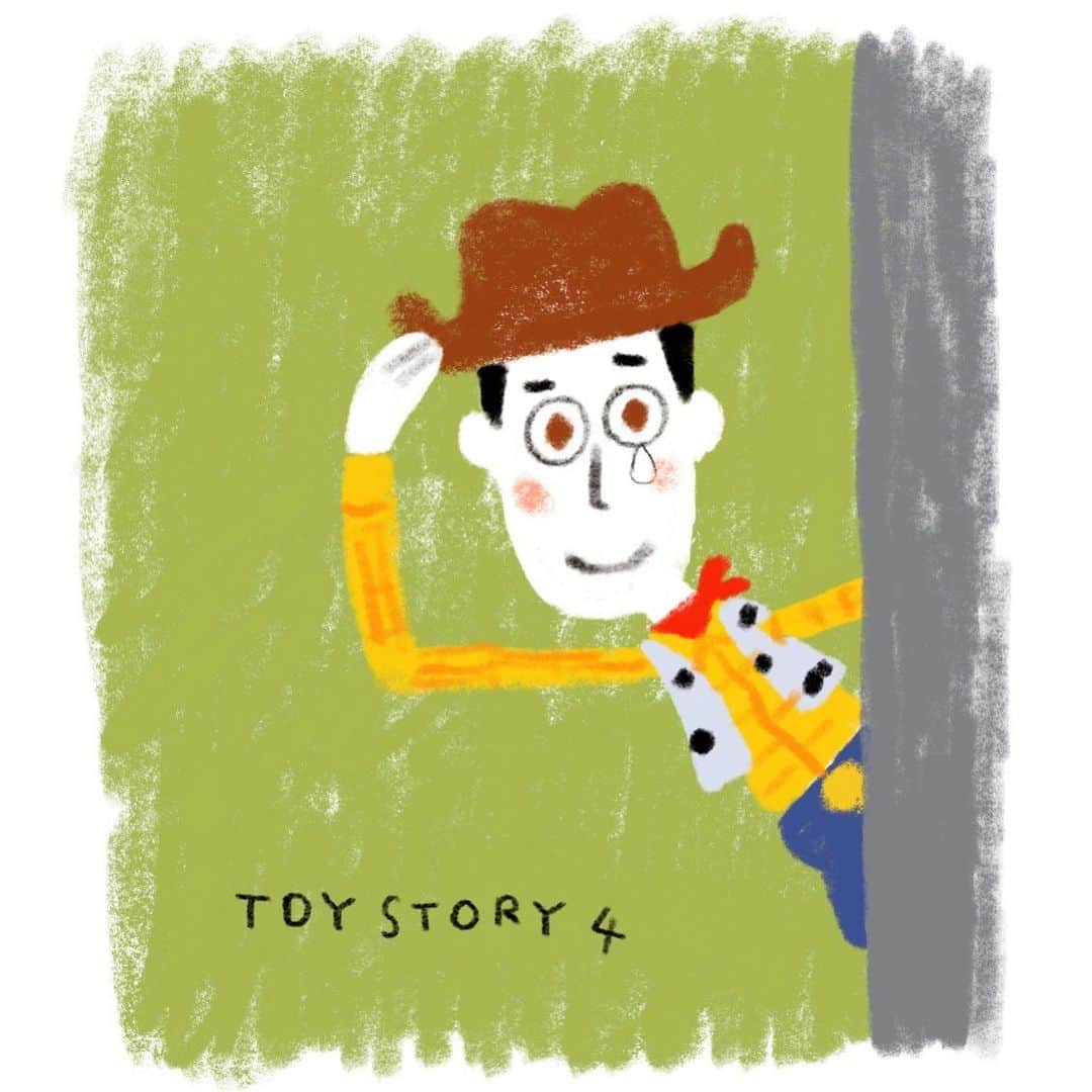 合田経郎さんのインスタグラム写真 - (合田経郎Instagram)「「トイストーリー4」を観た。ウッディ！4作目にしても、主人公が成長できるなんてすごい。 #toystory4 #らくがき生活」7月22日 21時27分 - tgdwf