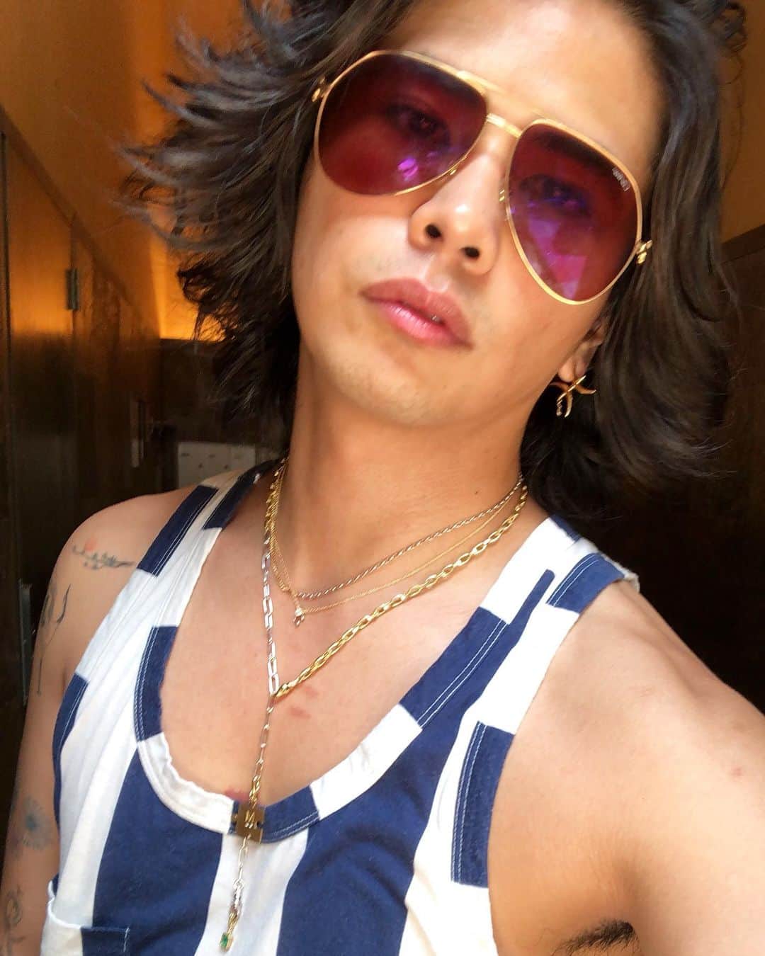 稲木ジョージのインスタグラム：「🕶☀️」