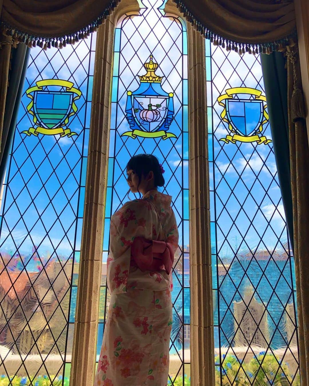 秋田知里さんのインスタグラム写真 - (秋田知里Instagram)「‪でずにーいきたい‬ ‪#disney #Disneyland #浴衣ディズニー ‬#秋田知里」7月22日 23時00分 - akitachisato_official