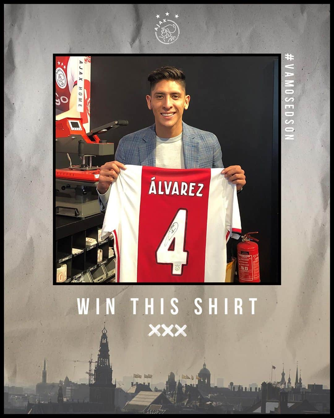 アヤックス・アムステルダムさんのインスタグラム写真 - (アヤックス・アムステルダムInstagram)「WIN a signed Álvarez shirt! 😱👕 ✔️ Follow @AFCAjax ♥️ Like this post 🔁 Tag 3 friends #VamosEdson」7月22日 23時38分 - afcajax