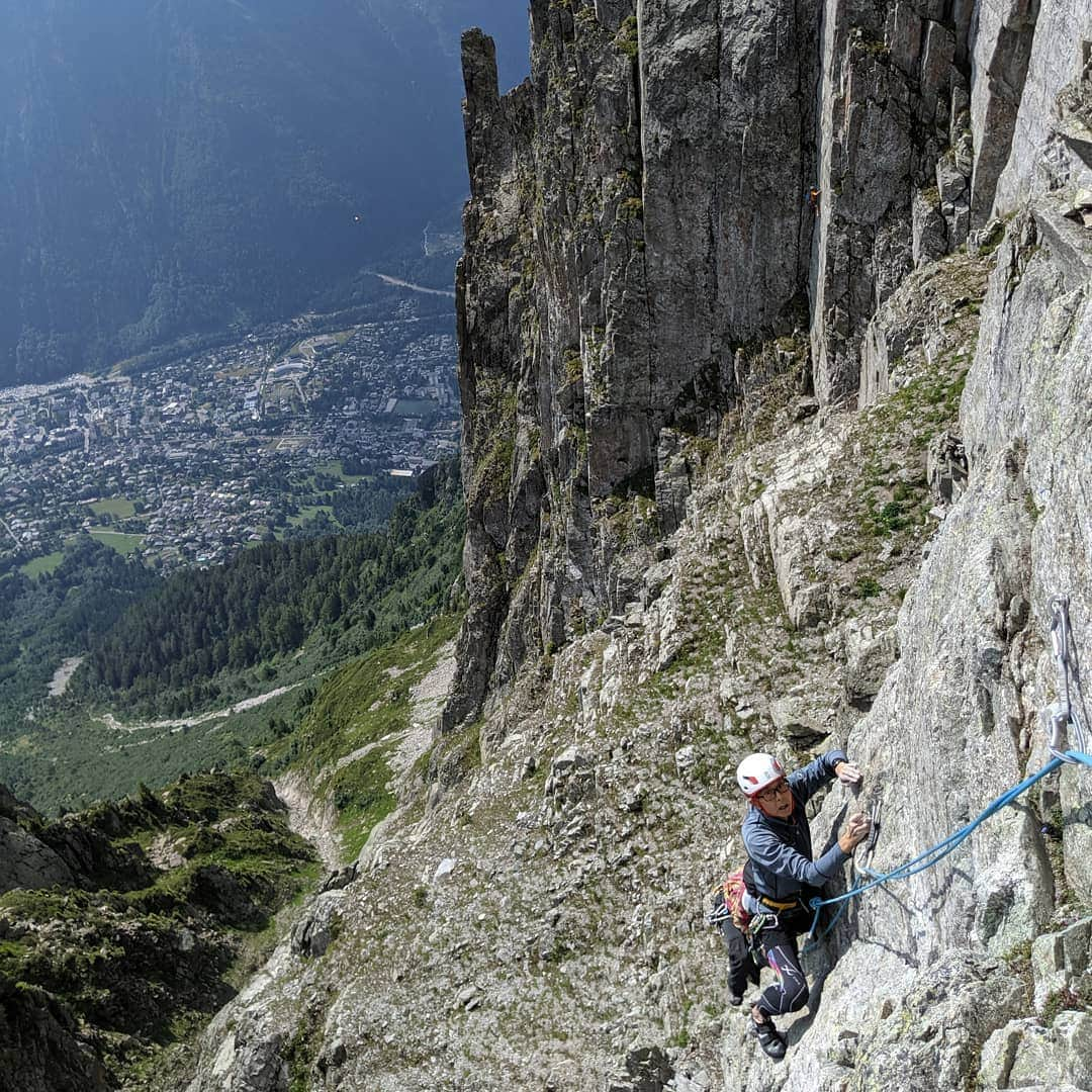 江本悠滋さんのインスタグラム写真 - (江本悠滋Instagram)「#chamonix #brevent #escalade #クライミング #シャモニー」7月23日 0時06分 - emoto_yuji