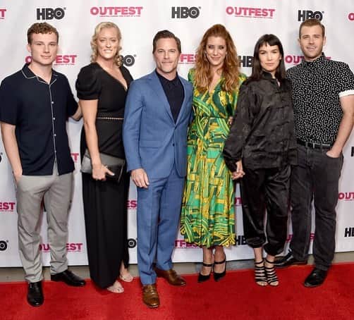 マイケル・ドイルのインスタグラム：「Thank you @outfest for an amazing weekend. It was great having the LA premiere of @sellbymovie with you. . . @colindonnell @michellebuteau @augustusprew you were missed!!」