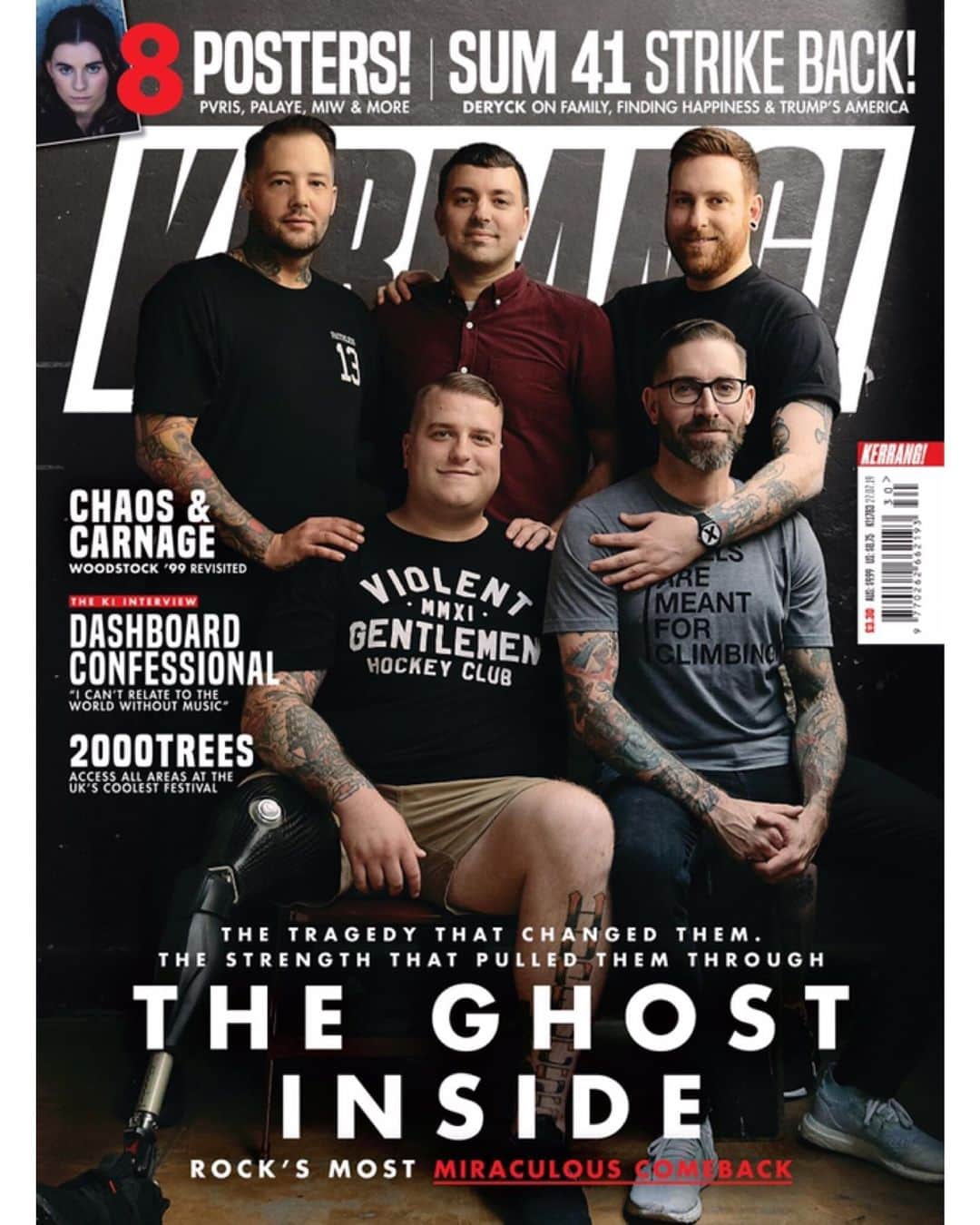 Kerrang!さんのインスタグラム写真 - (Kerrang!Instagram)「Three years and eight months on from the bus crash that nearly cost them everything, we join The Ghost Inside at their comeback show in Los Angeles to hear a story of pain, resolve, unity and hope. Order this week’s issue – out Wednesday, July 24 – now: Kerrang.Newsstand.co.uk」7月23日 0時33分 - kerrangmagazine_