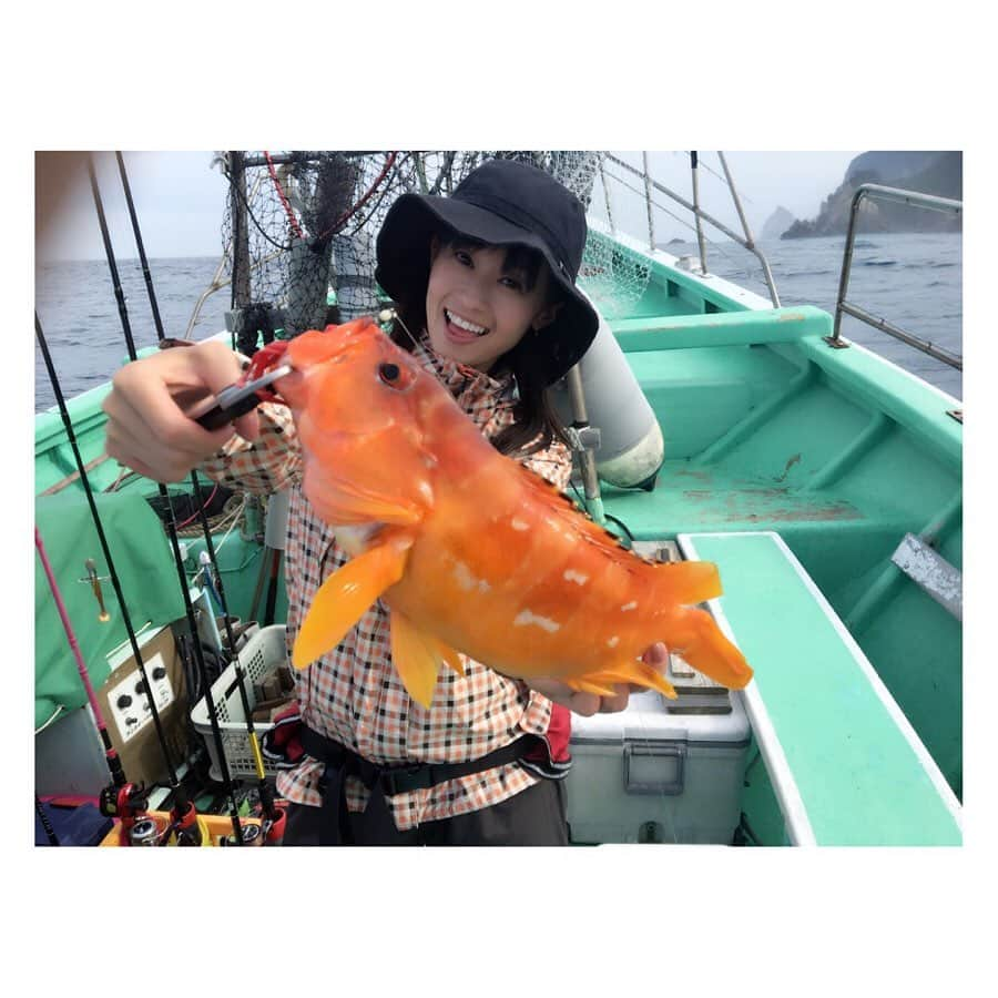 柳野玲子さんのインスタグラム写真 - (柳野玲子Instagram)「西伊豆の釣りは今回も素晴らしかった💕 ロケーションも最高✨ 映像、早く見たいなぁ(*´꒳`*) #釣り #釣り人 #海 #富士山 #絶景 #ロックフィッシュ #ルアー #ルアー釣り #船釣り #撮影 #ロケ #アカハタ #美味 #西伊豆 #西伊豆町 #安良里 #安良里港 #ふじなみ丸 #fish #fishing」7月23日 0時50分 - yanaginoreiko