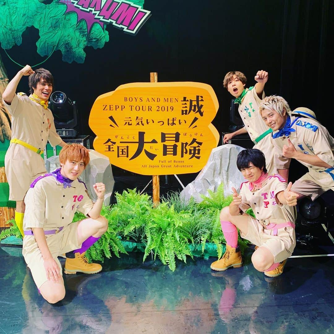 BOYS AND MENさんのインスタグラム写真 - (BOYS AND MENInstagram)「誠Zeppツアーありがとうございました😊💓 #ボイメン #本田剛文 #勇翔 #平松賢人 #土田拓海 #吉原雅斗 #誠 #ダブルアンコール #ありがとうございます #吉原25歳 #ハッピーバースデー」7月23日 1時17分 - boysandmen_official