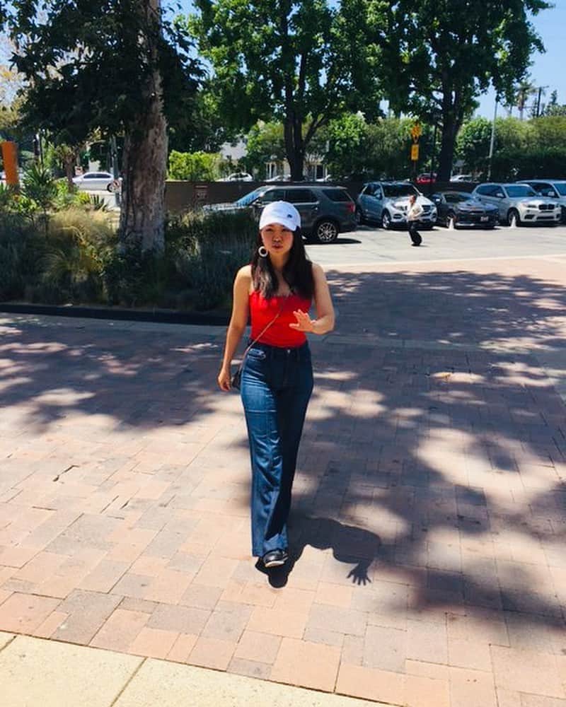 のインスタグラム：「I didn’t expect at that time that I am still in LA on 4th of July, 2019.  #4thofjuly #2019 #2018 #americancolor」