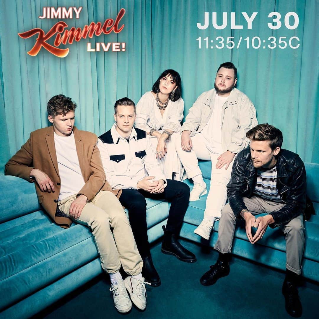 Of Monsters and Menさんのインスタグラム写真 - (Of Monsters and MenInstagram)「See you next week, LA! 🌴 @JimmyKimmelLive on Tuesday, July 30th @ 11:35/10:35c」7月23日 2時02分 - ofmonstersandmen