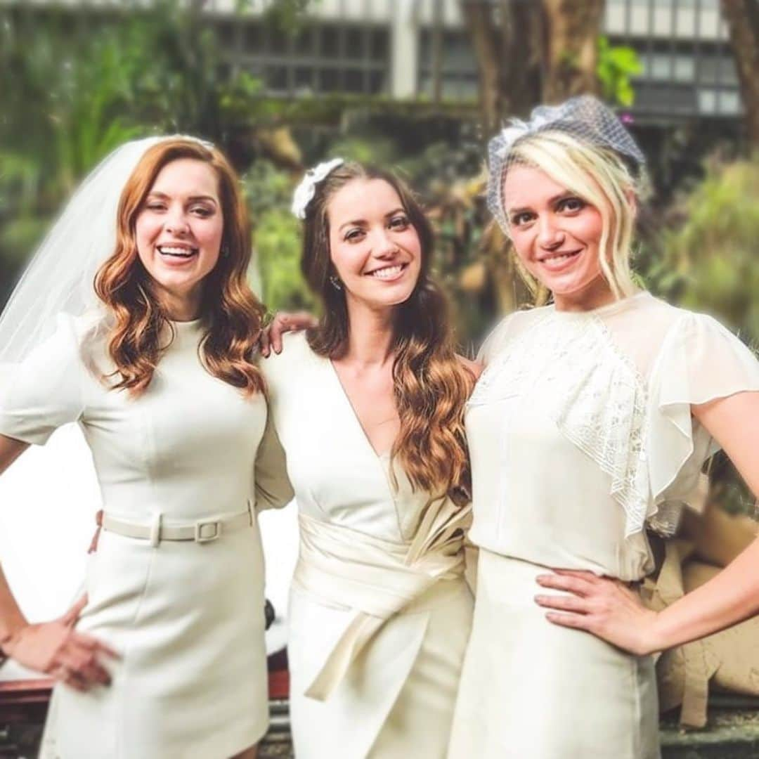 ナタリア・ディルさんのインスタグラム写真 - (ナタリア・ディルInstagram)「As noivas!! 👰👰👰✨💍✨ @sophiaabrahao  @monica.iozzi @fernandaribasproducoes  #embreve #publi」7月23日 3時03分 - nathaliadill