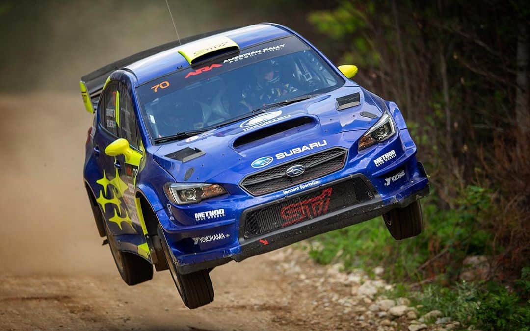 Subaru Rally Team USAさんのインスタグラム写真 - (Subaru Rally Team USAInstagram)「Maximum attack by @oliversolberg01 and his co-driver #DenisGiraudet at #NEFR! #flythis! #ARARally #subaru #subarurally #SubaruMotorsportsUSA」7月23日 4時11分 - subarumotorsportsusa