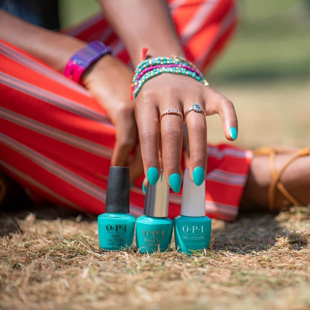 OPIさんのインスタグラム写真 - (OPIInstagram)「Whichever way you decide to play #DancePartyTealDawn is the answer for a fun summer shade! 👗 Which color system do you prefer? 🤔 #OPIInfiniteShine #OPINaillacquer #OPIGelColor⁠ ⁠ #ColorIsTheAnswer #OPIObsessed #NeonNails⁠ #BrightNails #SummerNails #OPINeons #Monday #ManiMonday #nailpolish #gelnails #gelmanicure」7月23日 4時30分 - opi