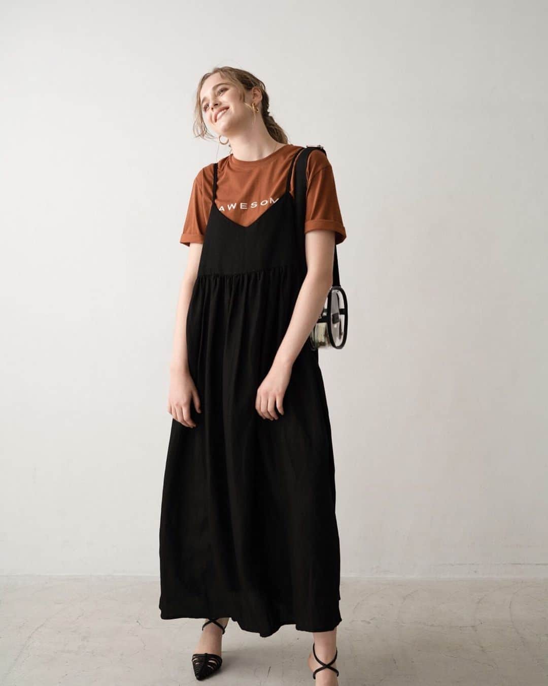 ACYMさんのインスタグラム写真 - (ACYMInstagram)「#preorder ✔︎Volumy maxi dress (BEG,BLK) . . 本日より8月一部アイテム予約受付開始！ 〜8/1(木)12:00まで予約商品は送料無料。 画像をTAPして詳細をCHECK✈︎ . . #ACYM #ootd #outfit #coordinate #instagood #instalike #2019SS #fashion #japan #tokyo」7月23日 14時53分 - acym_official