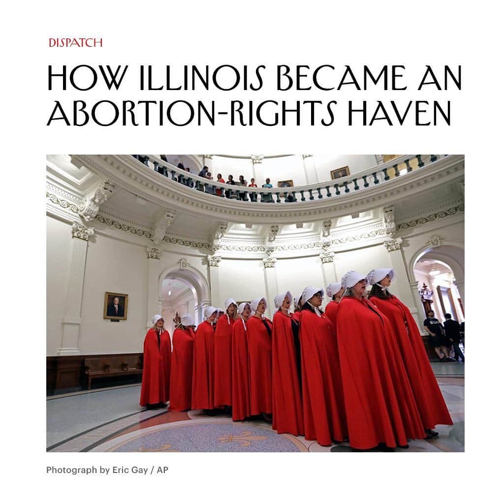 The New Yorkerさんのインスタグラム写真 - (The New YorkerInstagram)「On May 14th, the Alabama senate voted twenty-five to six to ban virtually all abortions. Less than a month later, the governor of Illinois signed a bill that declares abortion to be a “fundamental right.” “Until abortion is free on demand, without apology, without stigma, without questions, we’re going to have to raise more money to help people, because what’s happening in surrounding states is going to keep going,” said Megan Jeyifo, the executive director of the Chicago Abortion Fund. Tap the link in our bio to read more about the Democratic legislators and activists who are racing to strengthen access to abortion.」7月23日 6時54分 - newyorkermag