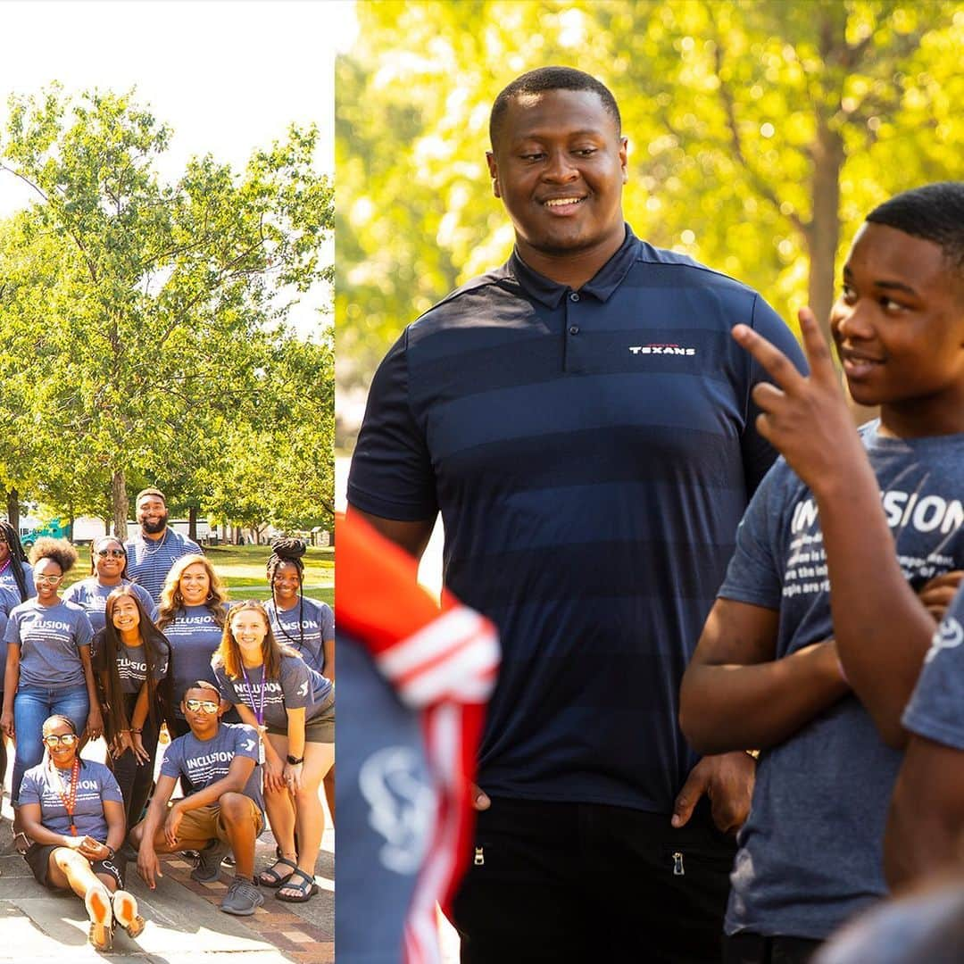 ヒューストン・テキサンズさんのインスタグラム写真 - (ヒューストン・テキサンズInstagram)「Through the #Texans Social Justice fund, the team provided scholarships for teens to attend the YMCA Freedom Tour, a journey that follows the Civil Rights movement through Atlanta, Montgomery, Selma, Memphis, Little Rock, and Birmingham. #TexansCare」7月23日 10時00分 - houstontexans