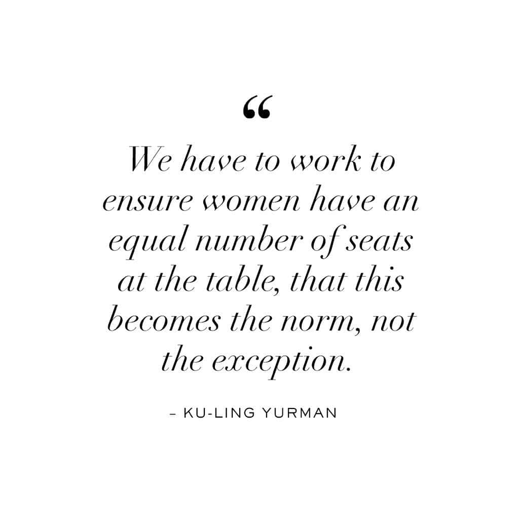 デビッドヤーマンのインスタグラム：「We believe a simple act can change the world, whether it’s wearing a bracelet or watching a movie. That’s why our own Ku-Ling Yurman became an executive producer of #ThisChangesEverything, a new documentary about Hollywood’s need for gender equality.」