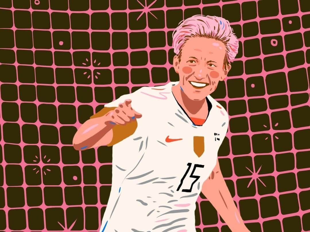 Dribbbleさんのインスタグラム写真 - (DribbbleInstagram)「"I feel like it's actually everybody's responsibility to use whatever platform they have to do good in the world" Megan Rapinoe by Monique Aimee. Click the link in our bio to learn more about this Shot! ⠀ ⠀ #dribbble #dribbblers #design #illustration #meganrapinoe」7月23日 12時30分 - dribbble