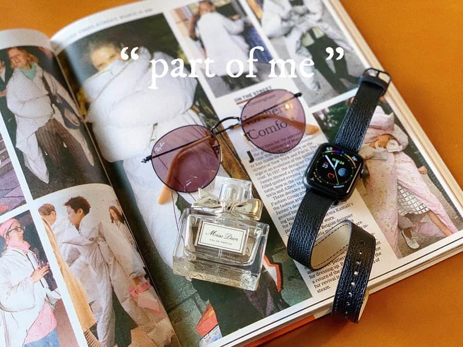 Karunaさんのインスタグラム写真 - (KarunaInstagram)「⌚️ #AppleWatch #CASETiFYBands #Dior #RayBan」7月23日 12時58分 - karuna0520