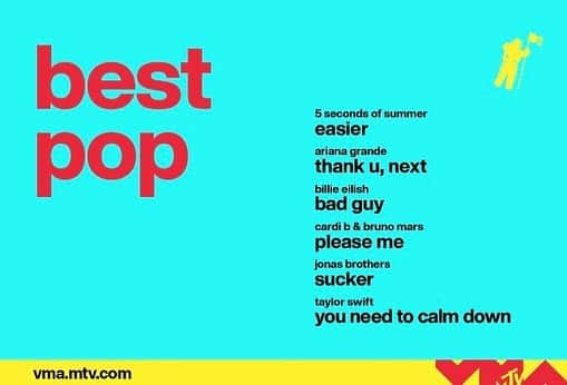 ニック・ジョナスさんのインスタグラム写真 - (ニック・ジョナスInstagram)「This is unreal! Thank you @mtv and all of you for being the best fans in the world. VIDEO OF THE YEAR, ARTIST OF THE YEAR, SONG OF THE YEAR & BEST POP nominations at the VMAS」7月24日 0時58分 - nickjonas