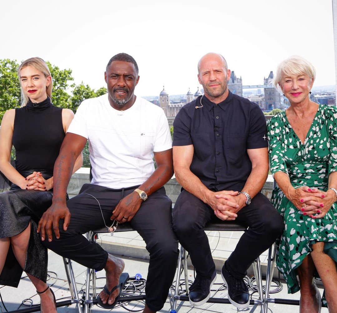 Good Morning Americaさんのインスタグラム写真 - (Good Morning AmericaInstagram)「GOOD MORNING, LONDON! 🇬🇧 It doesn’t get much better (or more British) than these guys! Link in bio for our full interview with the @hobbsandshaw cast!」7月24日 0時34分 - goodmorningamerica