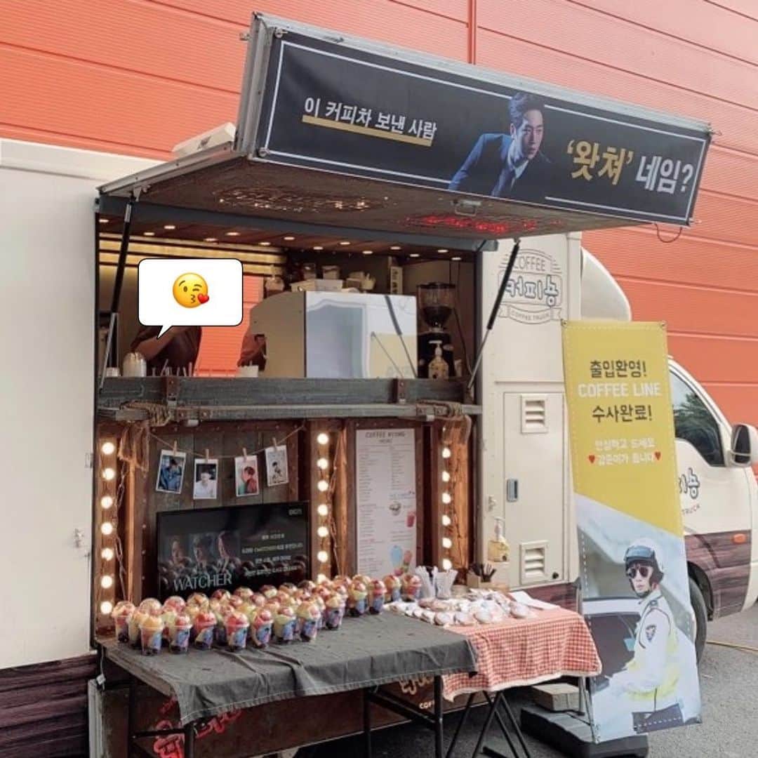 ソ・ガンジュンのインスタグラム：「☀️🥤👍🏻 ☺️」