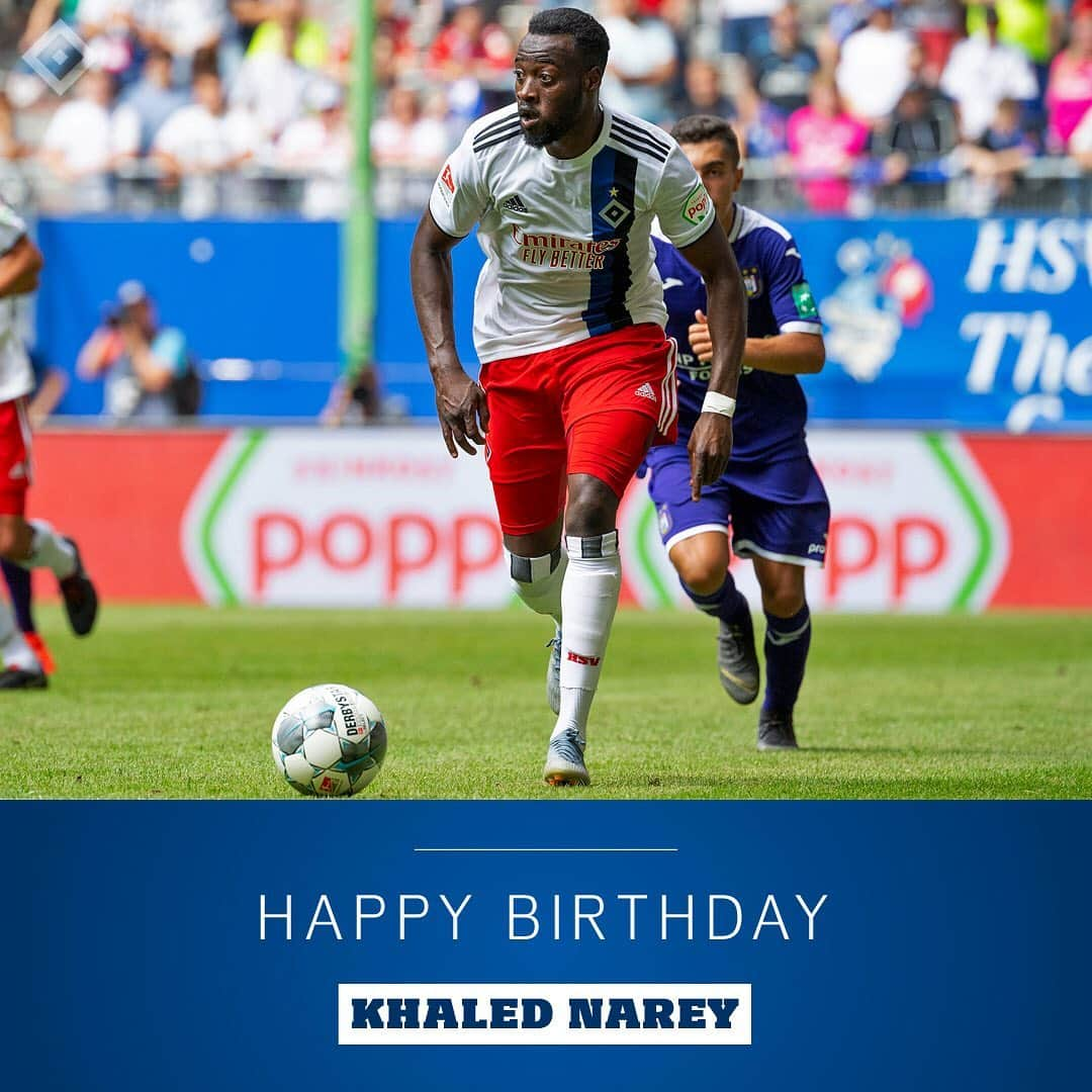 ハンブルガーSVさんのインスタグラム写真 - (ハンブルガーSVInstagram)「🎈 #HappyBirthday, Khaled #Narey 🎊 Wir gratulieren unserem Flügelflitzer zum 25. Ehrentag und wünschen viel Erfolg im neuen Lebensjahr 🎁 #nurderHSV #Birthdayboy ____ 📸 @witters_sportfotografie」7月23日 16時36分 - hsv