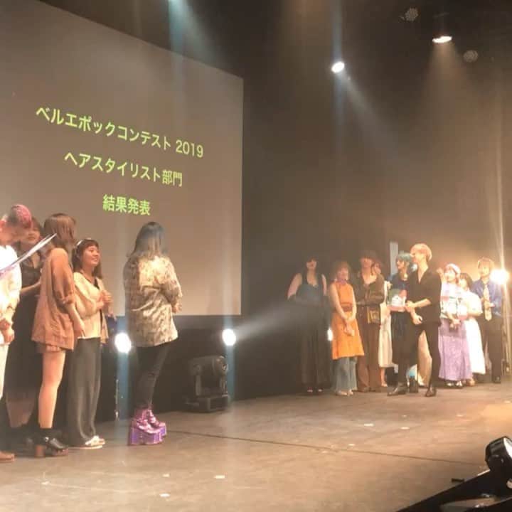 のインスタグラム：「おめでとう🎉㊗️🎈 美容師科カットコンテスト結果発表‼️ #joint2019  #札幌ベルエポック美容専門学校」