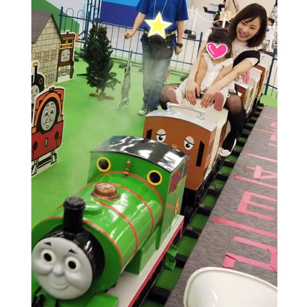 元井美貴さんのインスタグラム写真 - (元井美貴Instagram)「姪っ子ちゃんと楽しい所に行って来ました🌟パーシー乗れてよかったねぇ🚂(大人も楽しかったです) #機関車トーマス #パーシー #姪 #sobrina #sobrinita」7月23日 18時30分 - mikimotoi