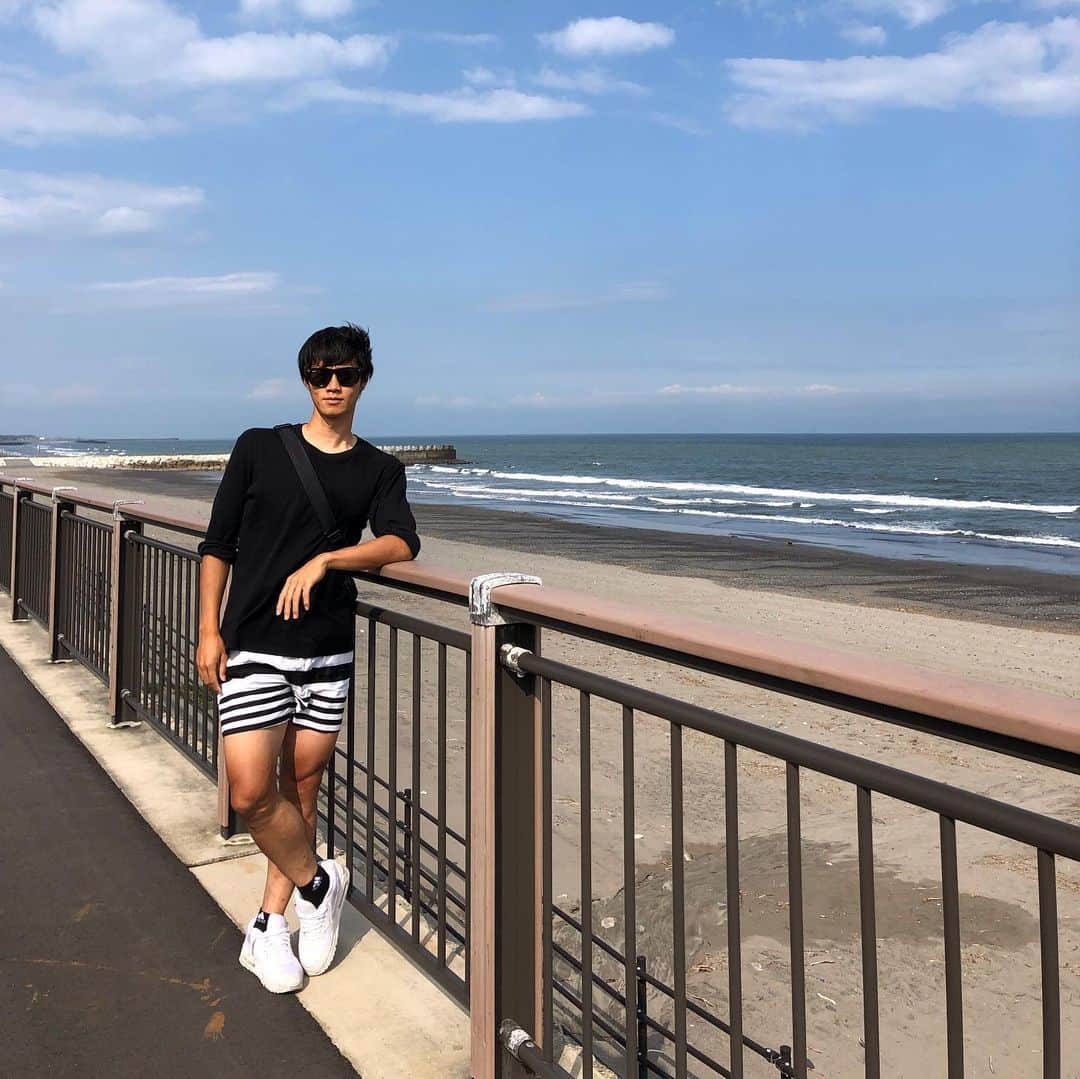 星原健太さんのインスタグラム写真 - (星原健太Instagram)「初静波海岸。 すずしかった。  #静波海岸 #海の家 #怖い人 #多め」7月23日 19時31分 - kentahoshihara