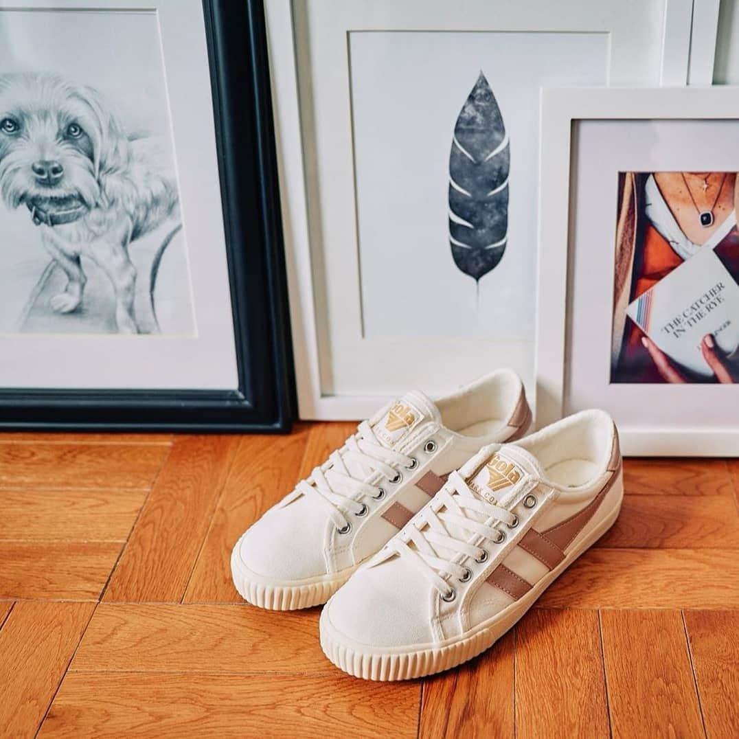 のインスタグラム：「The classic Mark Cox trainer is one timeless style 👌🏽#golaclassics #markcox #classicstyle」
