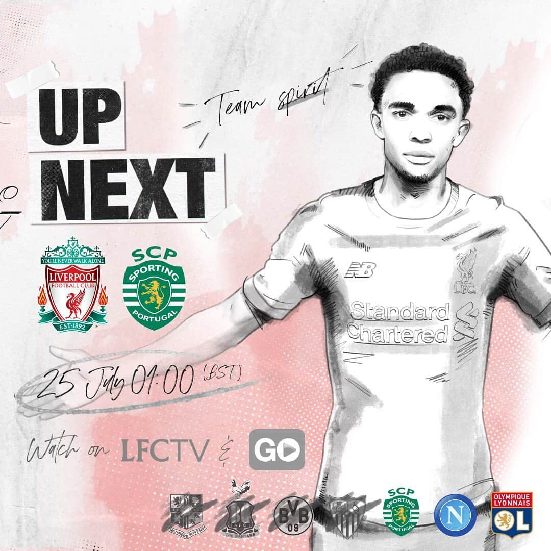 リヴァプールFCさんのインスタグラム写真 - (リヴァプールFCInstagram)「Up next, our final game in the US 👊🇺🇸 Who are you most excited to see in New York? 👇 #LFC #LiverpoolFC #LFCPreSeason」7月23日 20時21分 - liverpoolfc