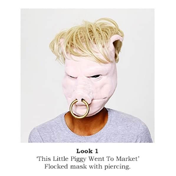 ピアーズアトキンソンさんのインスタグラム写真 - (ピアーズアトキンソンInstagram)「🐽 Three years ago I was getting the shivers about grotesque consumerism and insta-politics. To let off steam I styled my glitter ‘White Beta Male’ flocked piggy from SS17 with misleadingly shabby blonde hair, purposely (AND ironically - just in case it’s not clear) obscuring my #minoritymodel. Did we really vote in the Tories? (nope: it was a hung parliament). Did we really understand the Brexit referendum’s consequences? Either way? (lawyers are doing ok out of it though) Nope. Did we vote for Theresa? Nope. Have WE voted for Boris? Nope. #sickofit photo @leighkeily」7月23日 20時30分 - piersatkinson