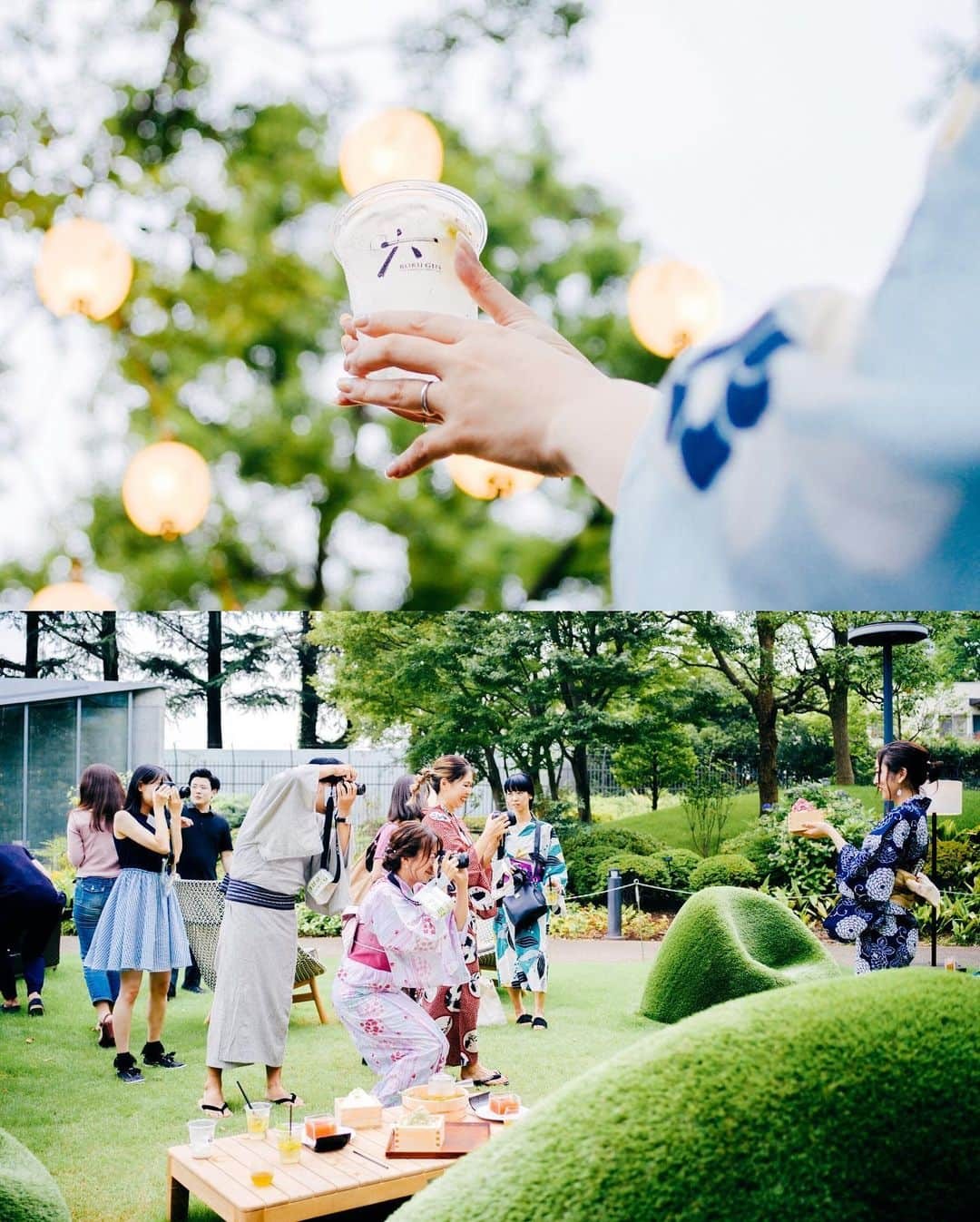 6151さんのインスタグラム写真 - (6151Instagram)「MIDTOWN LOVES SUMMER 2019｜東京ミッドタウン フォトウォーク﻿ ﻿ スナップマート﻿ tokyo midtown ambassador﻿ のみんなとカメラ片手に﻿ 東京ミッドタウンで﻿ 夏の涼を感じられるイベント﻿ MIDTOWN LOVES SUMMER 2019へ。﻿ ﻿ @takerukohara_sono1 & @6151が﻿ 講師として撮影のあれこれを﻿ お散歩しながらゆるっと実践を﻿ 交えておはなしをしました。﻿ ﻿ ASHIMIZUでちょこっと水遊びしたり﻿ ROKUのラウンジで提灯の下﻿ かき氷や串揚げをつまんだり。﻿ 光と霧のデジタルアート庭園の﻿ デジタル花火がいちばんのお気に入り。﻿ 夏ってた、とても。﻿ ﻿ ゆるゆるchill outな夏のはじまり、﻿ 涼を求める方は東京ミッドタウンへ﻿ お散歩にいらしてみては。﻿ ﻿ 内緒だけど、﻿ 浴衣を着て遊びに行くと﻿ 色々な特典が受けられるらしいよ。﻿ ﻿ #midtown_amb #pr」7月23日 22時32分 - 6151